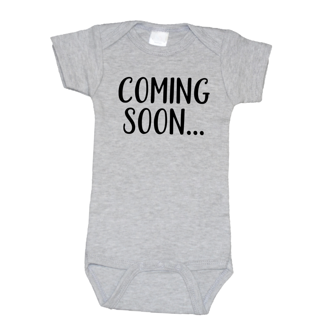 Coming Soon Onesie (Oatmeal)