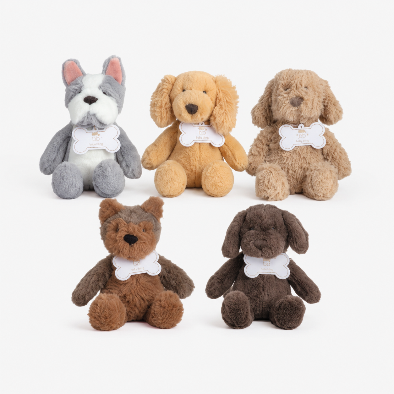 Mini Dog Plush Pals