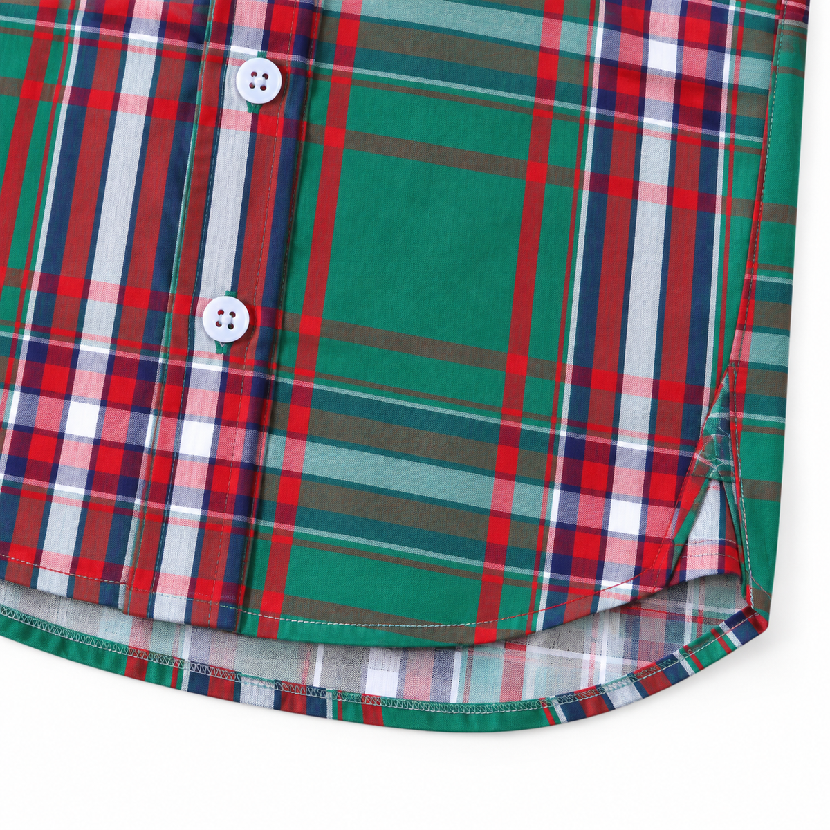 William Shirt (Christmas Plaid Green)