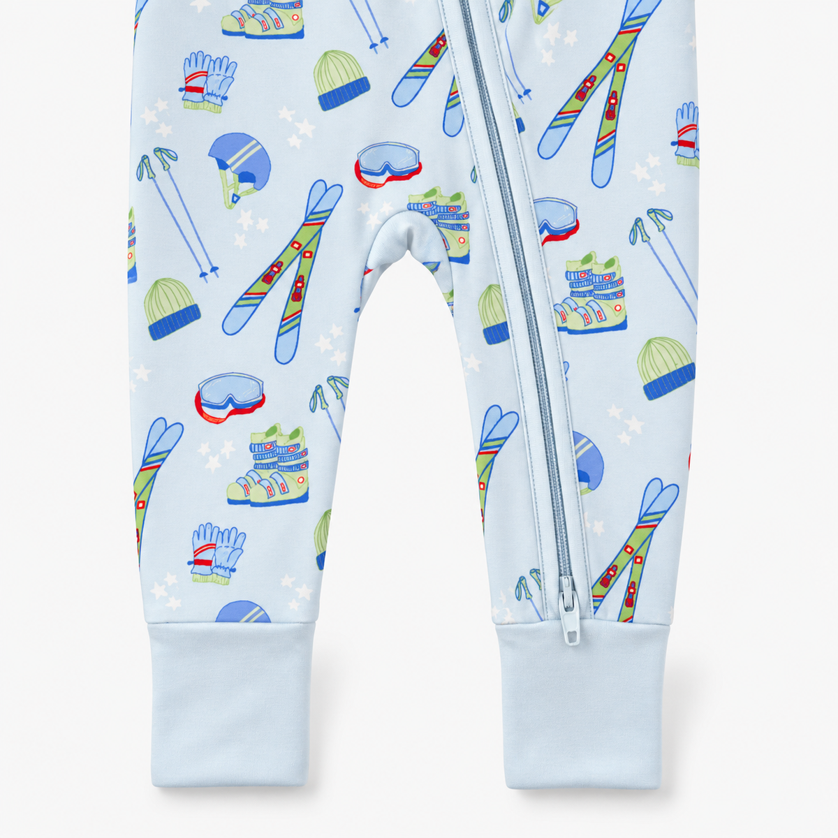 Zipper Romper (Ski Season Blue)