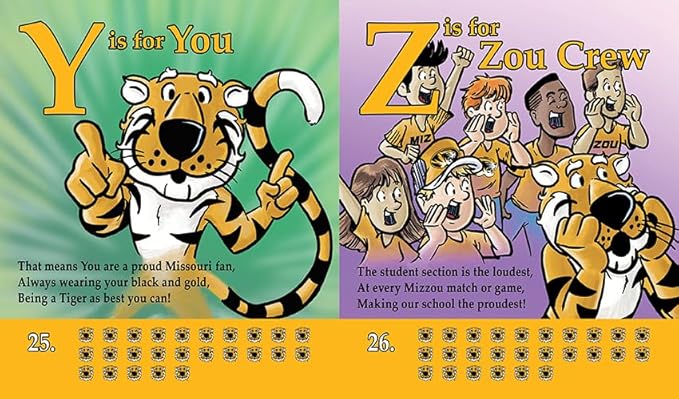 MIZZOU Tigers ABC's Book