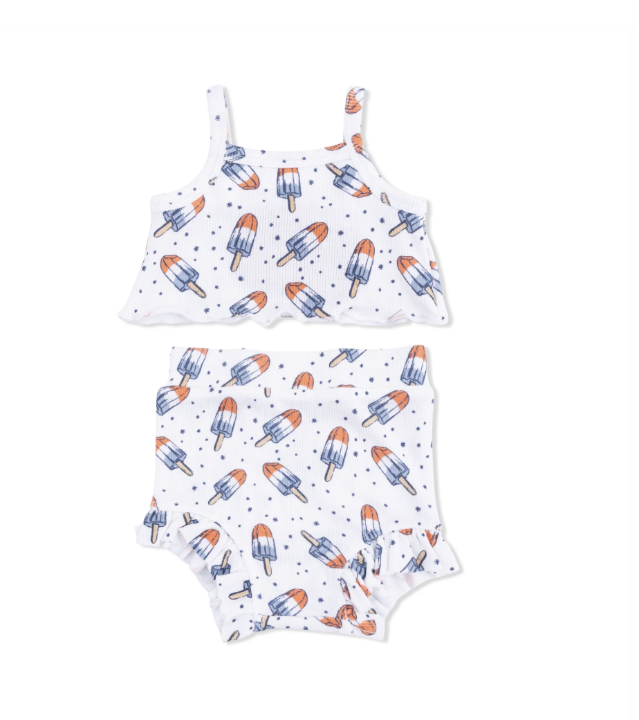 Astro Pop - Tank Top & High Waisted Short