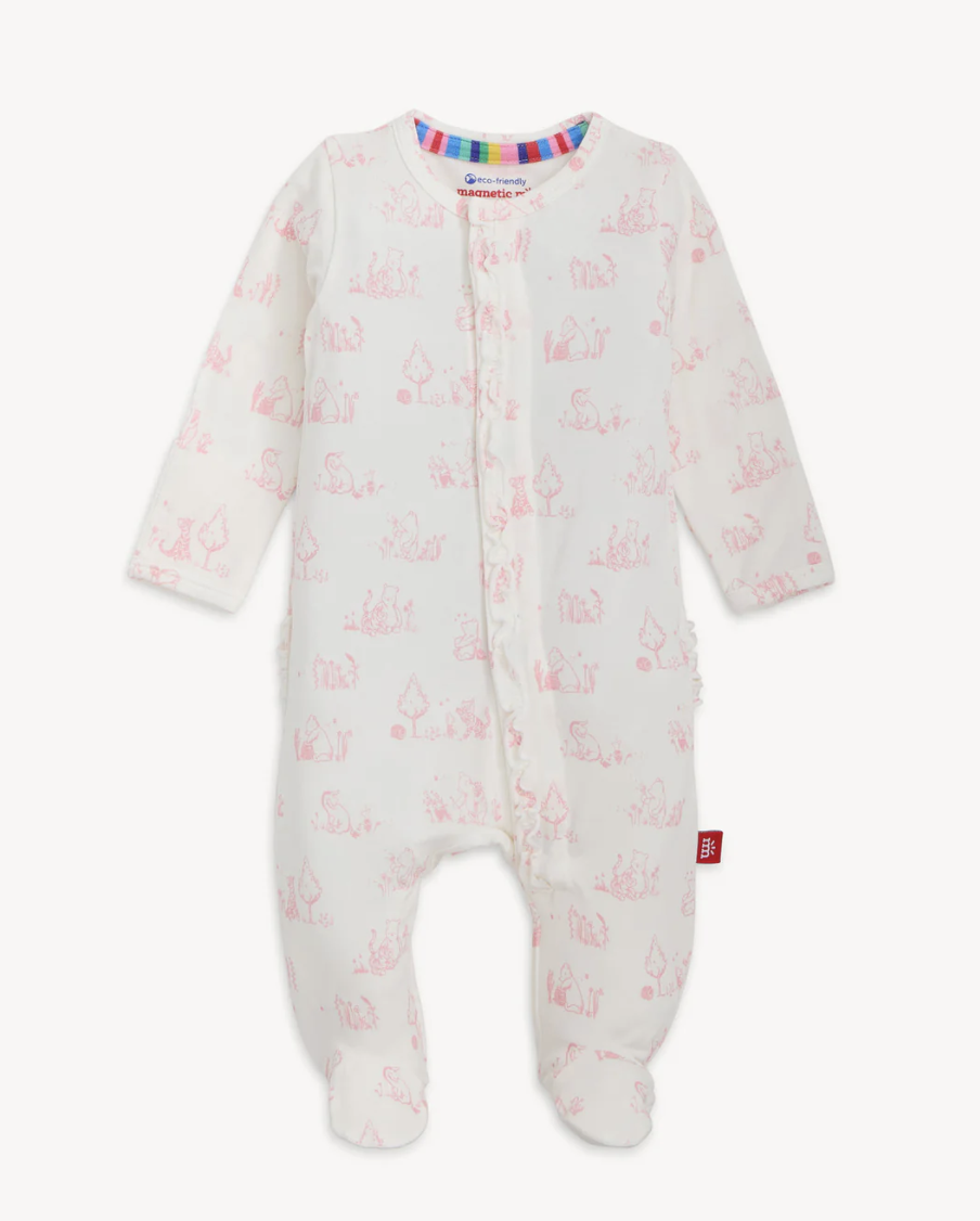 Pooh In The Woods Modal Magnetic Footie