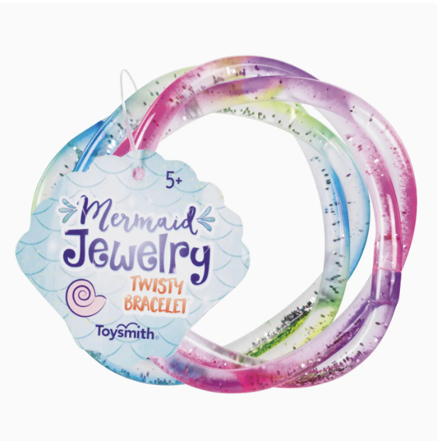 Mermaid Twisty Bracelets, 2-Piece Set, Assorted
