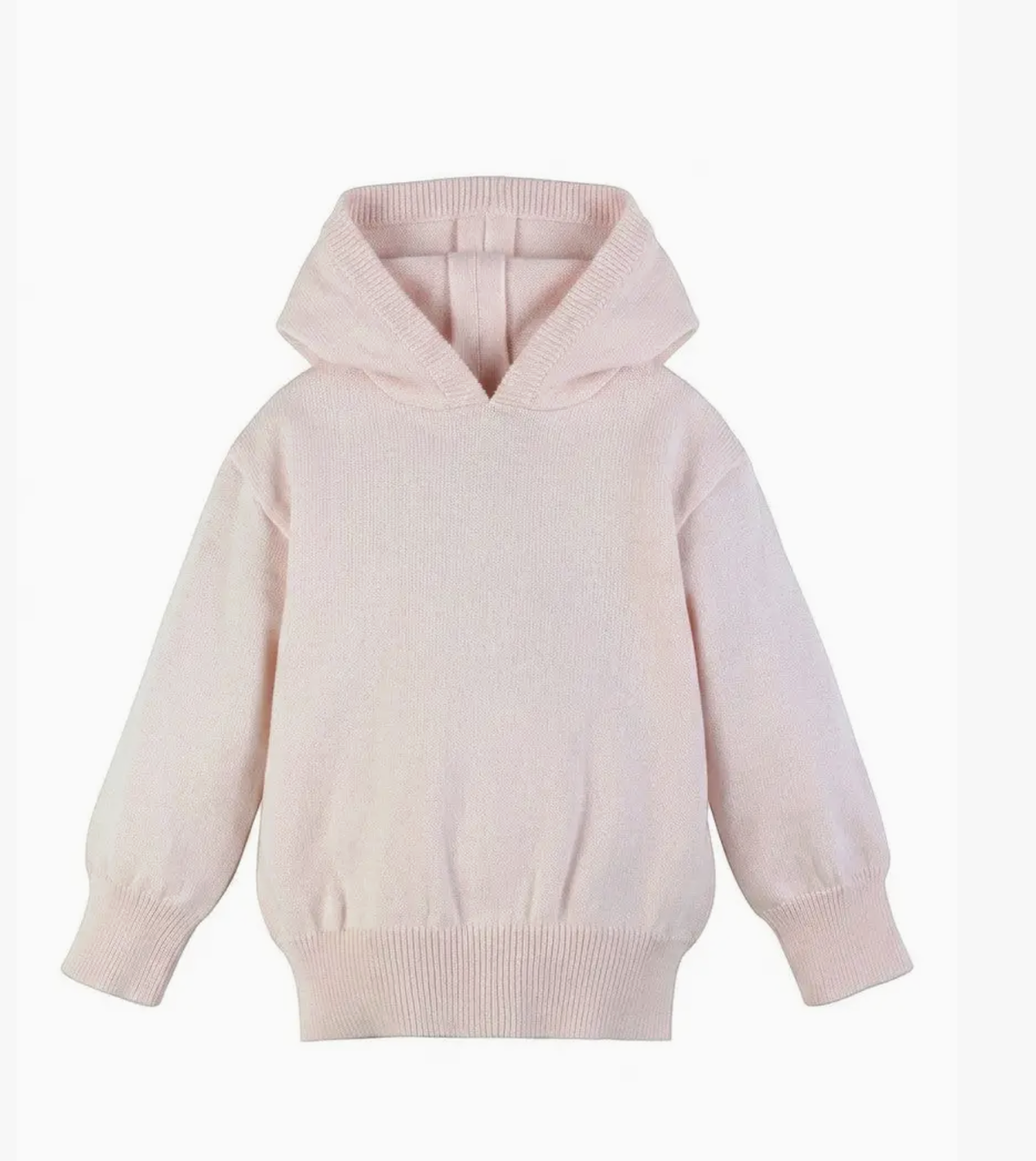 Pink Zip Back Baby Girl Sweater