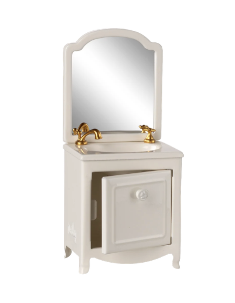 Sink Dresser (Off White) - Mouse