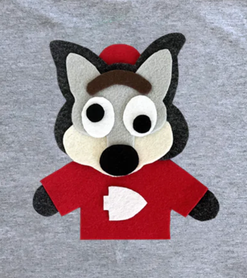 Crazy Wolf Youth Tee