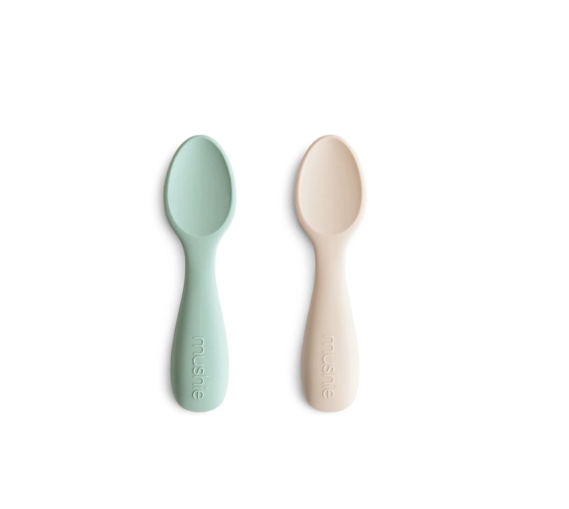 Silicone Toddler Starter Spoons (2-pack)