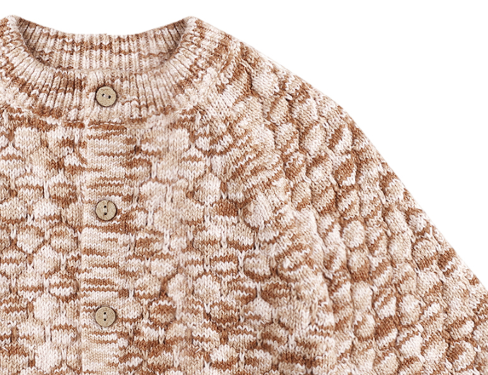Bubble Knit Cardigan