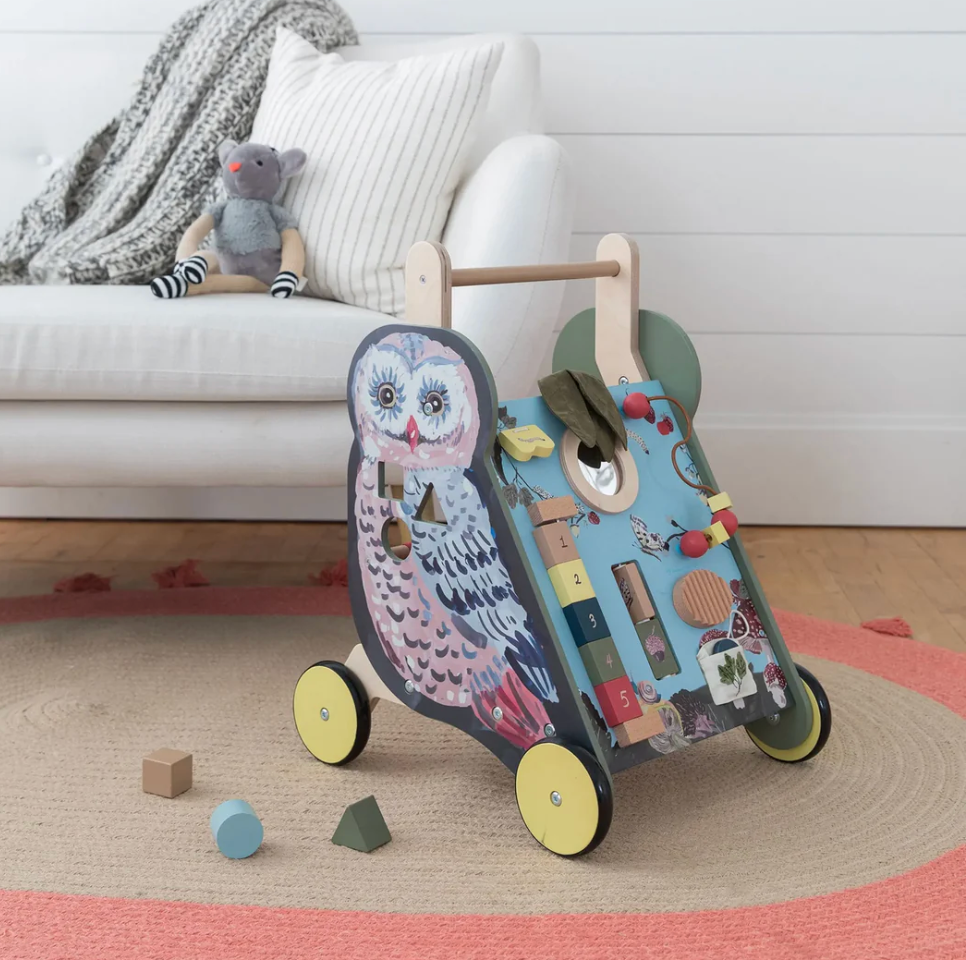 Wildwoods Owl Push-Cart