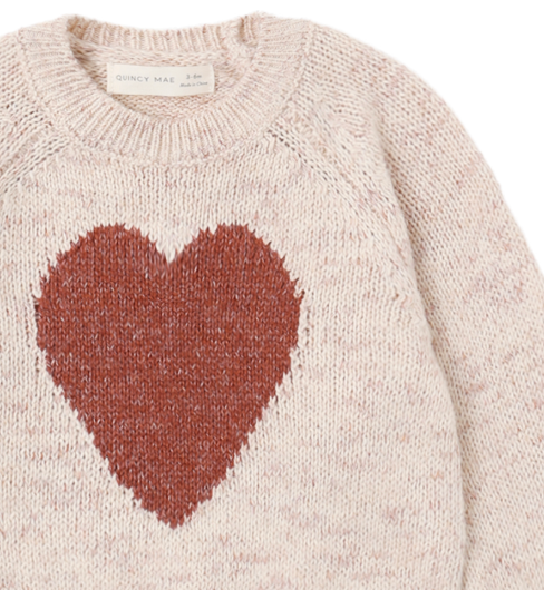 Knit Sweater (Red Heart) *FINAL SALE*