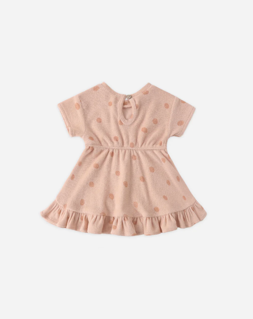 TERRY DRESS POLKA DOT