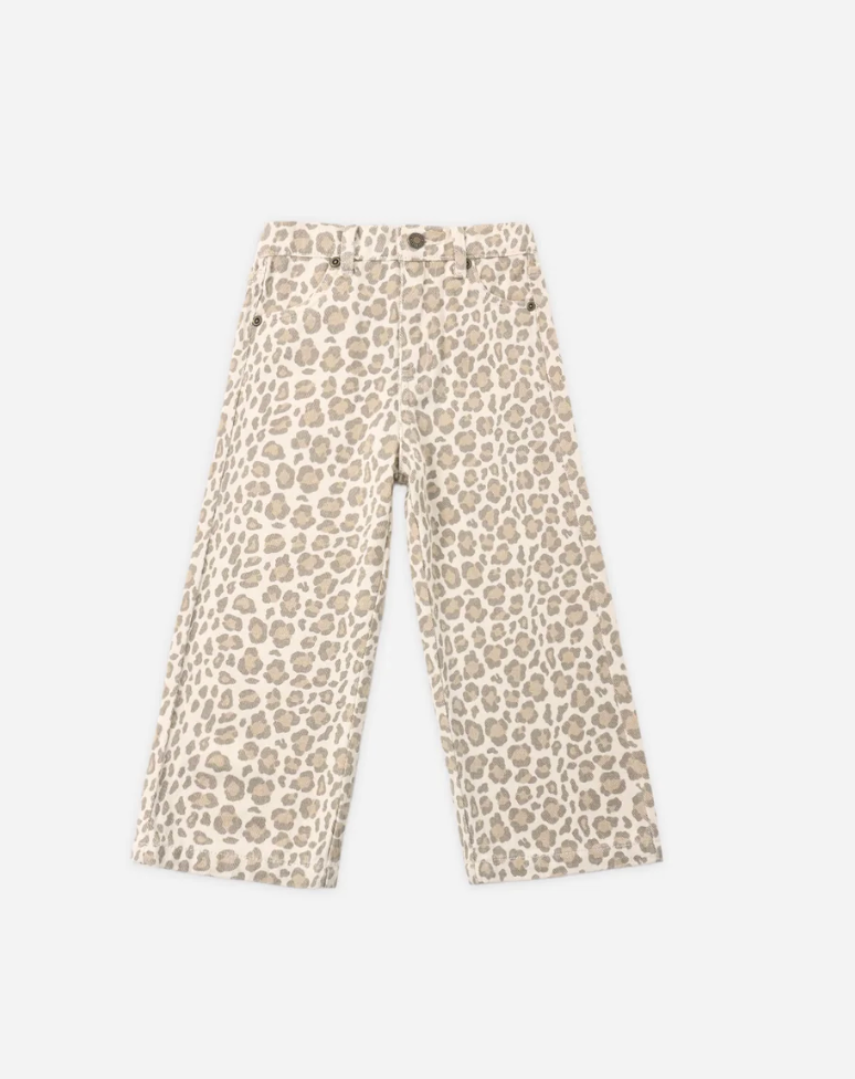 STRAIGHT LEG PANT (LEOPARD)