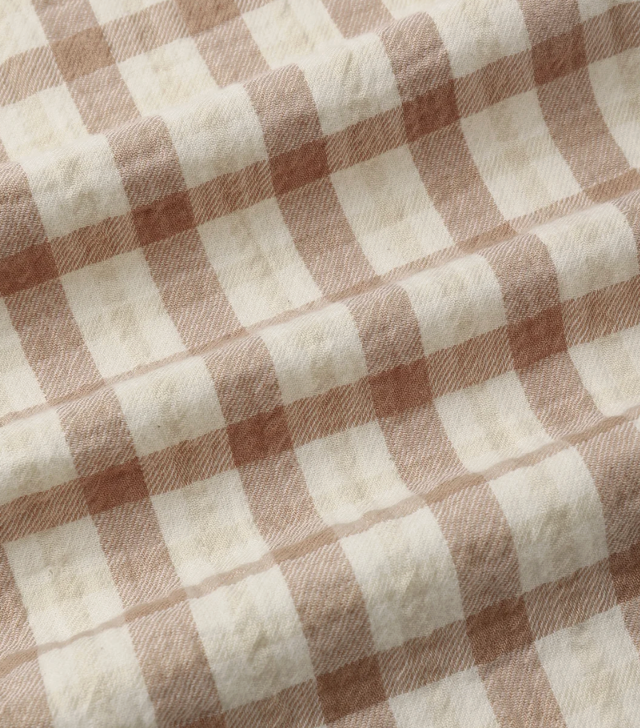 BURP CLOTH, 2 PACK (WOODLAND, RUSTIC PLAID)