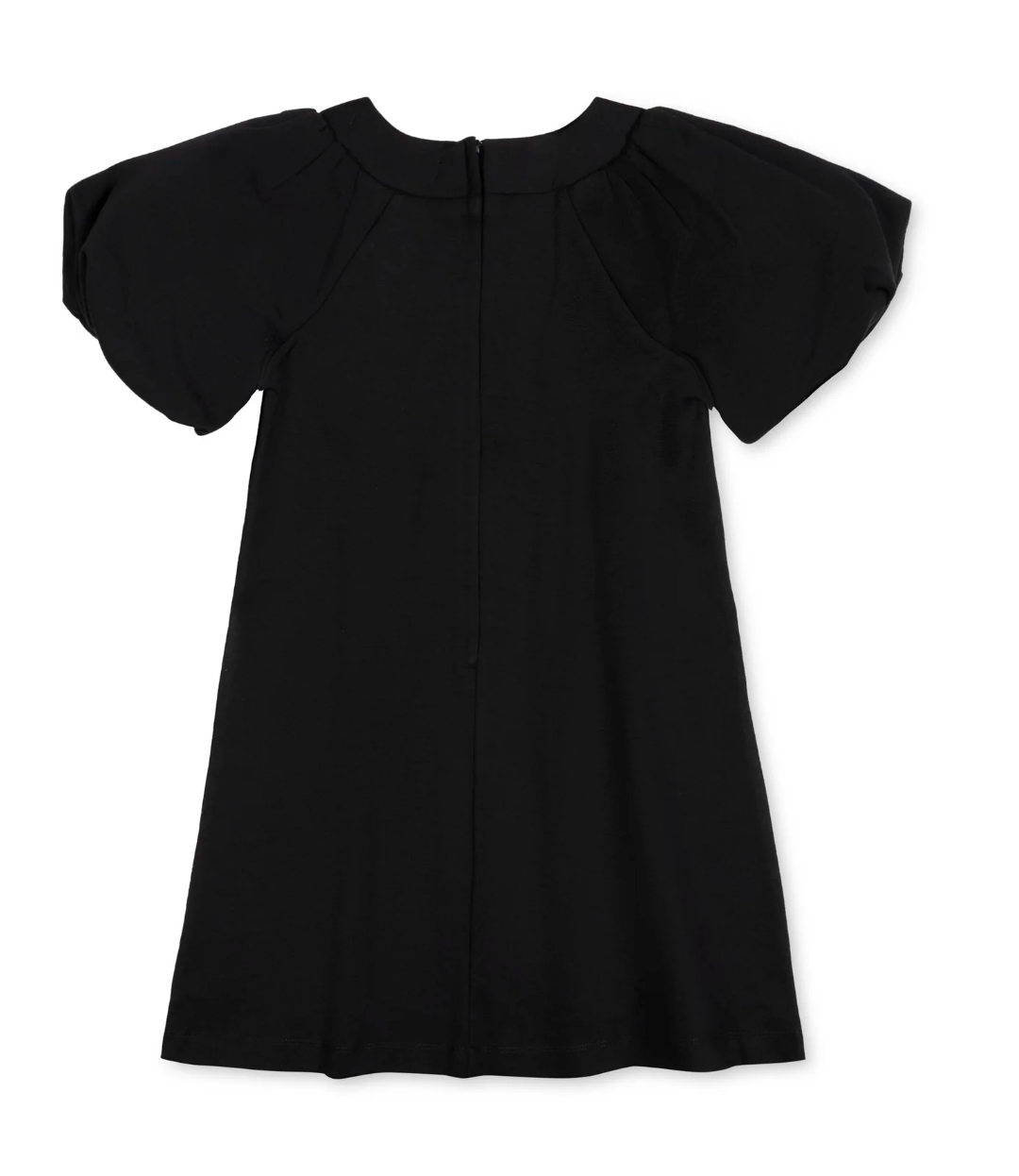 BUBBLE SLEEVE PONTE DRESS