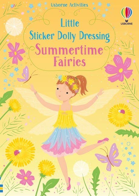 Little Sticker Dolly Dressing Summertime Fairies Activity Book