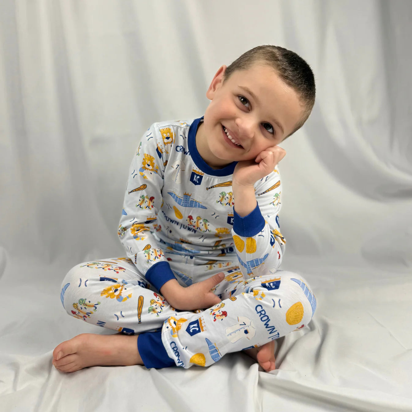 Crown Town Unisex Pajamas