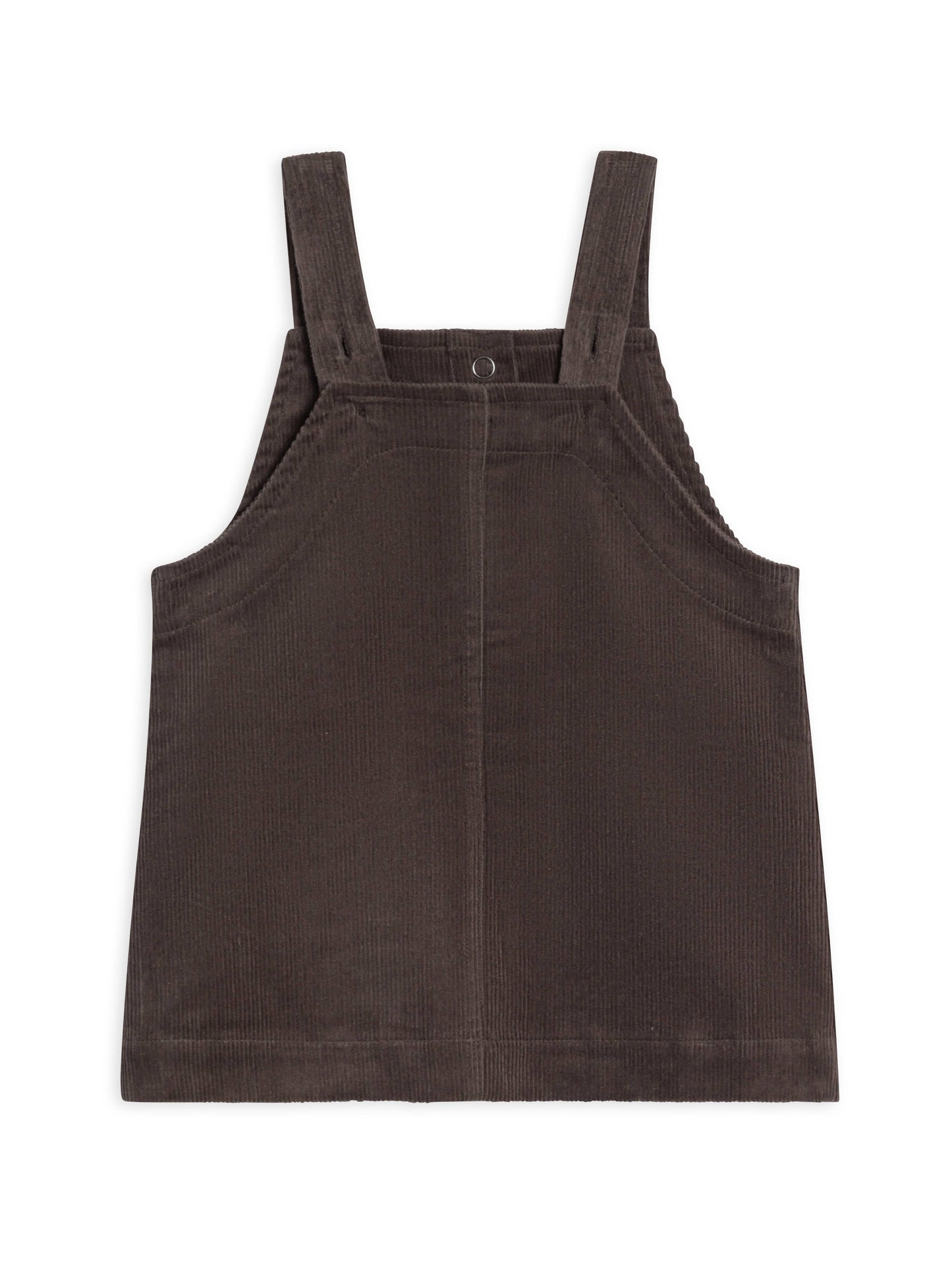 Corduroy Jumper Dress (Ash)