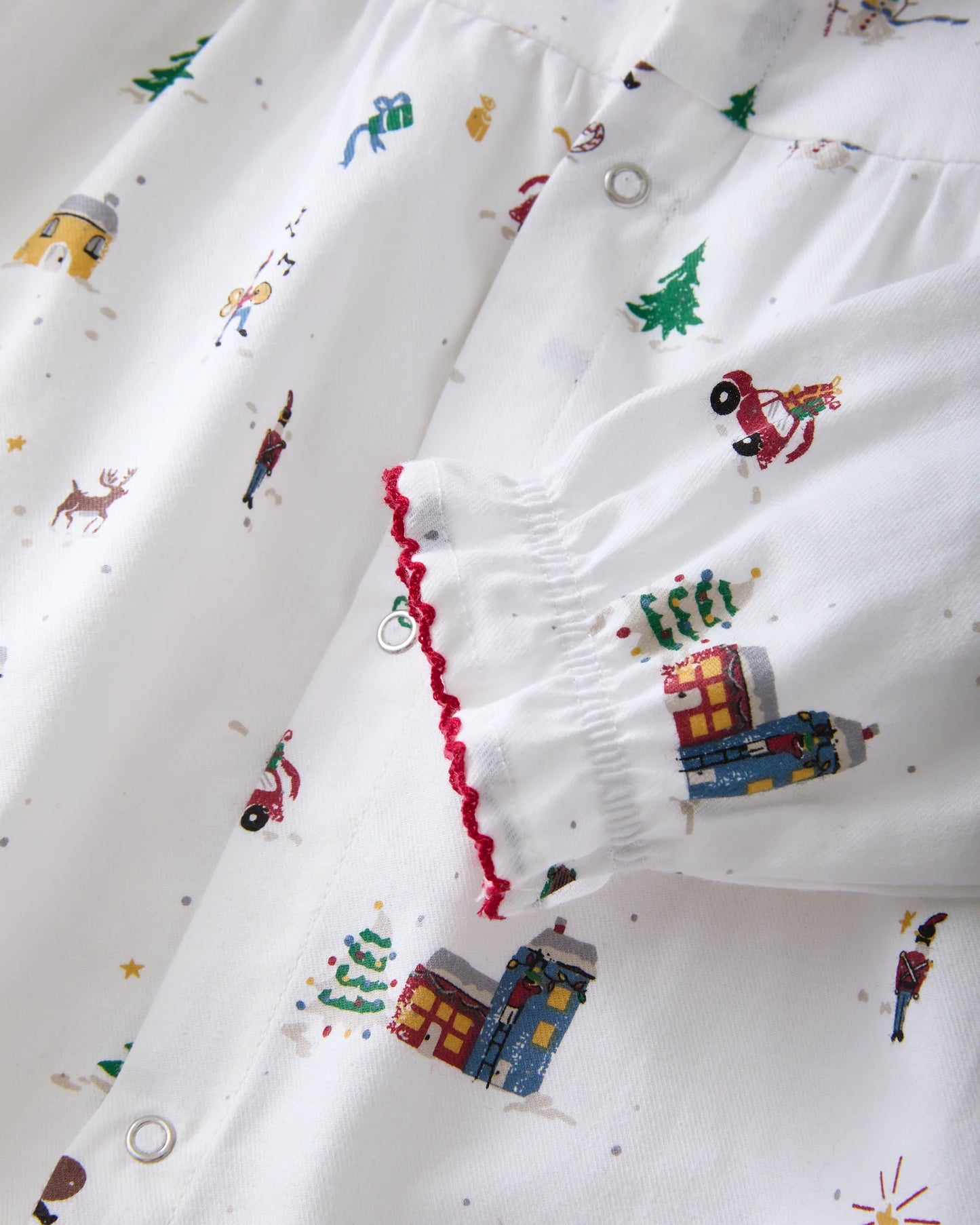 Twill Cambridge Romper *FINAL SALE*