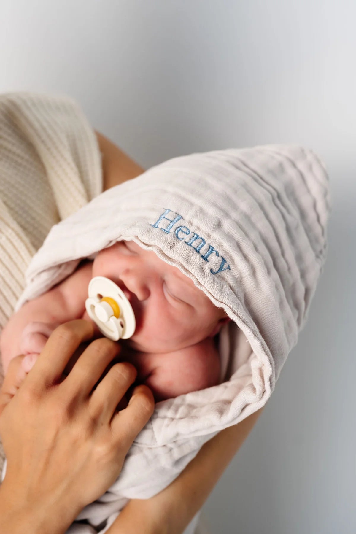 Infant Hooded Towel (Blush)