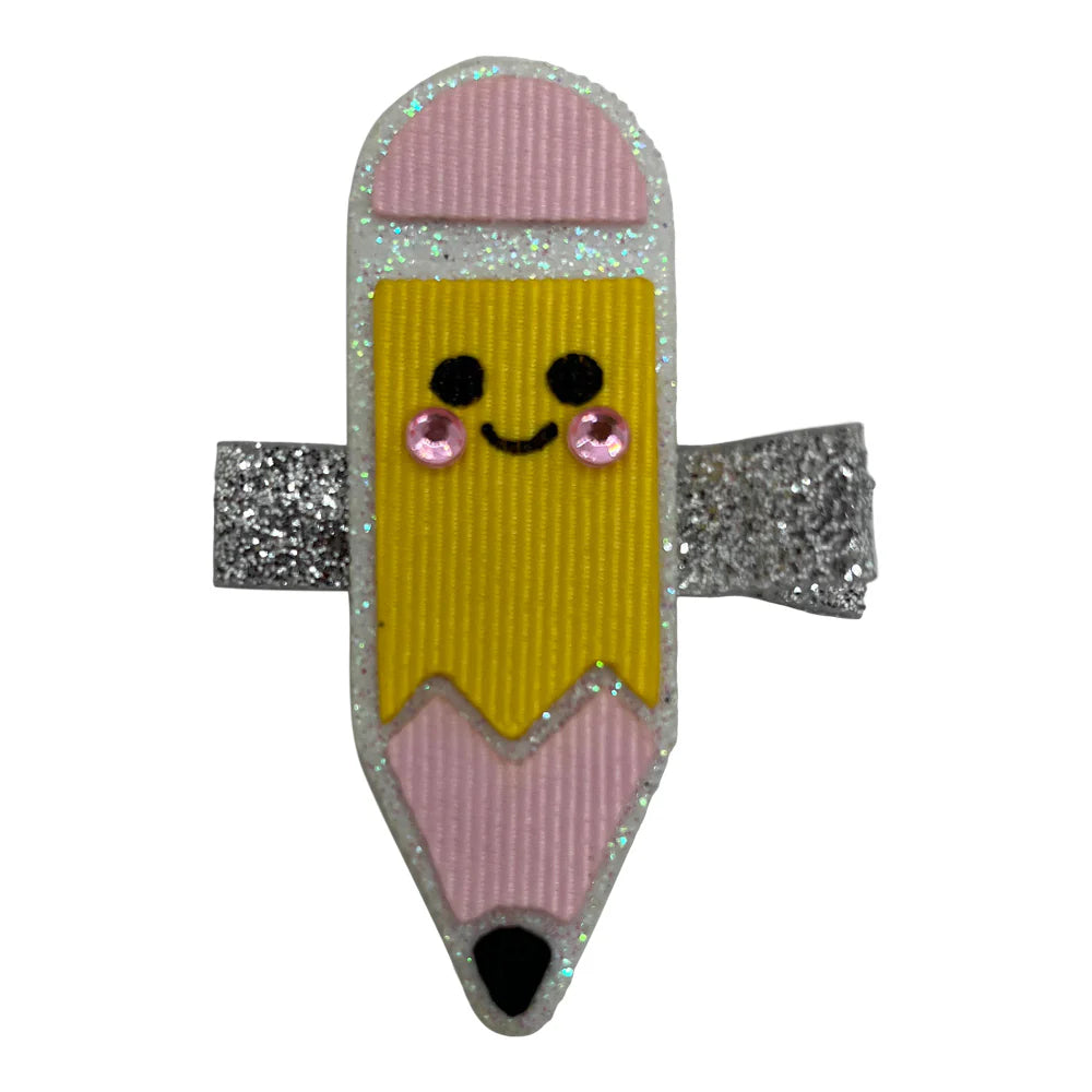 Back to School Hair Bow Sculpture