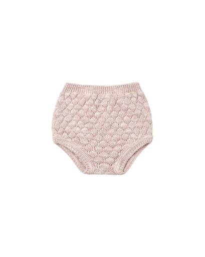 KNIT BLOOMER DUSTY ROSE SPECKLE