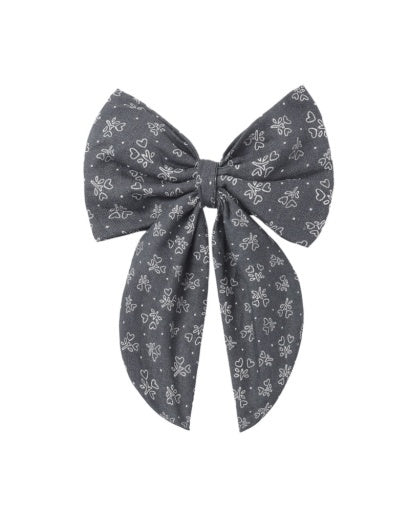 OVERSIZED BOW HEART DITSY