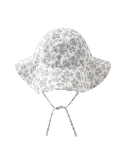 SUN HAT BLUE FLORAL