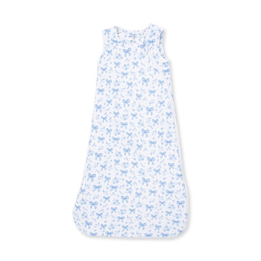 Blue Bows and Flowers - Sleep Bag