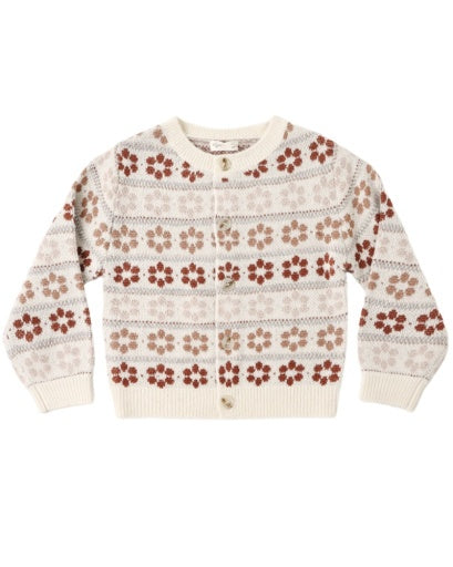 CHEYENNE CARDIGAN (FLOWER FAIR ISLE)