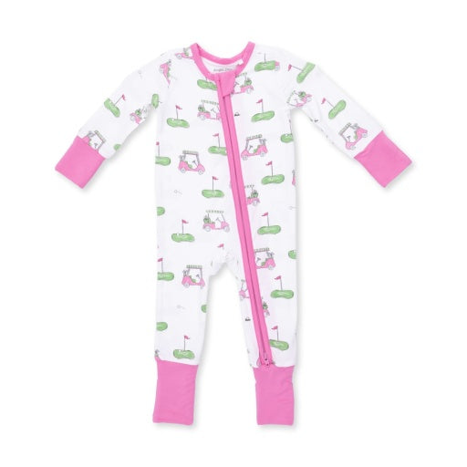 Golf Carts Pink - Convertible Romper