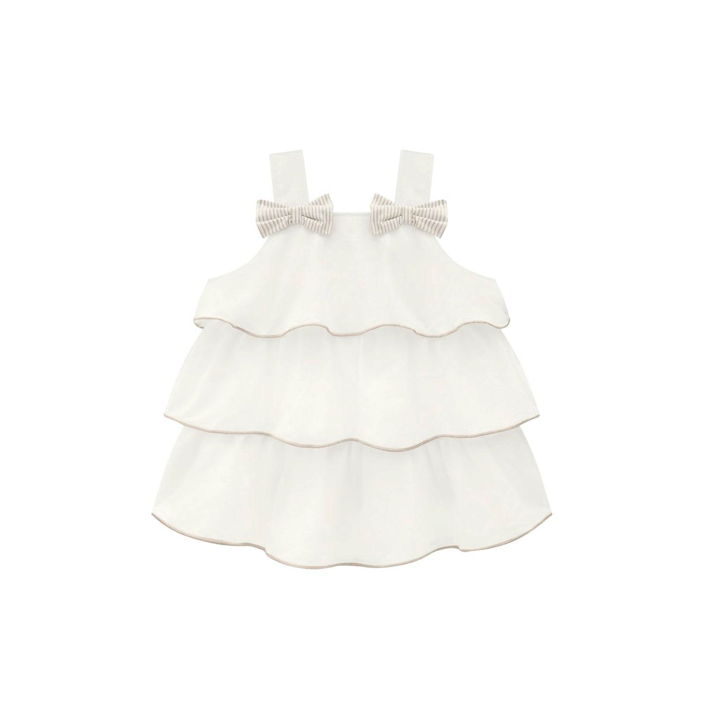 Tiered Ruffle & Stripe Short Set