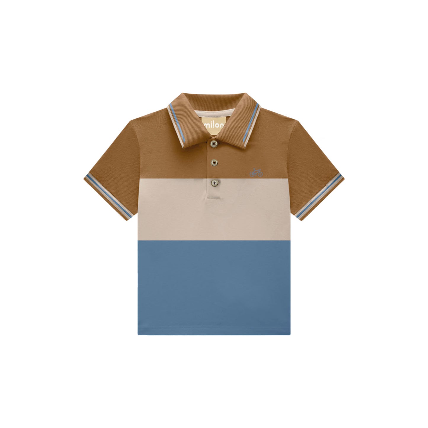 Colorblock Polo and Short Set