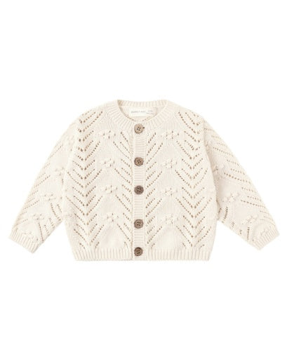 KNIT CARDIGAN NATURAL