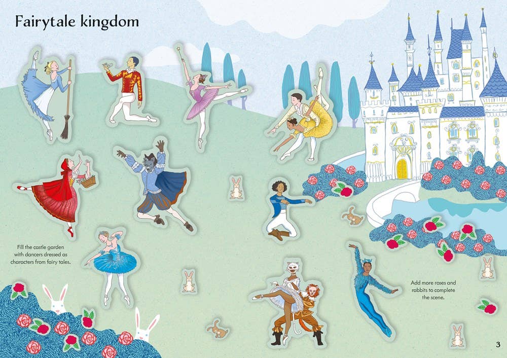 Little First Stickers Ballet Activity Book
