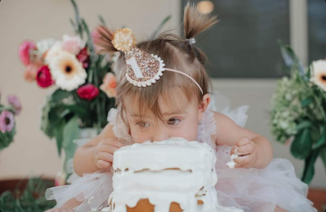 Sparkle 1st Birthday Hat