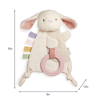 Bitzy Crinkle™ Sensory Toy with Teether