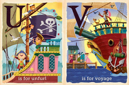"P is for Pirate" Board Book