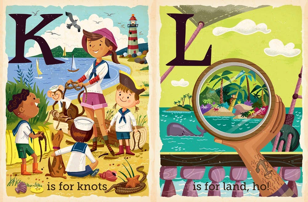 "P is for Pirate" Board Book