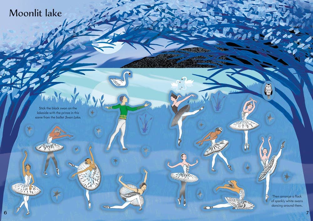 Little First Stickers Ballet Activity Book