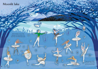 Little First Stickers Ballet Activity Book