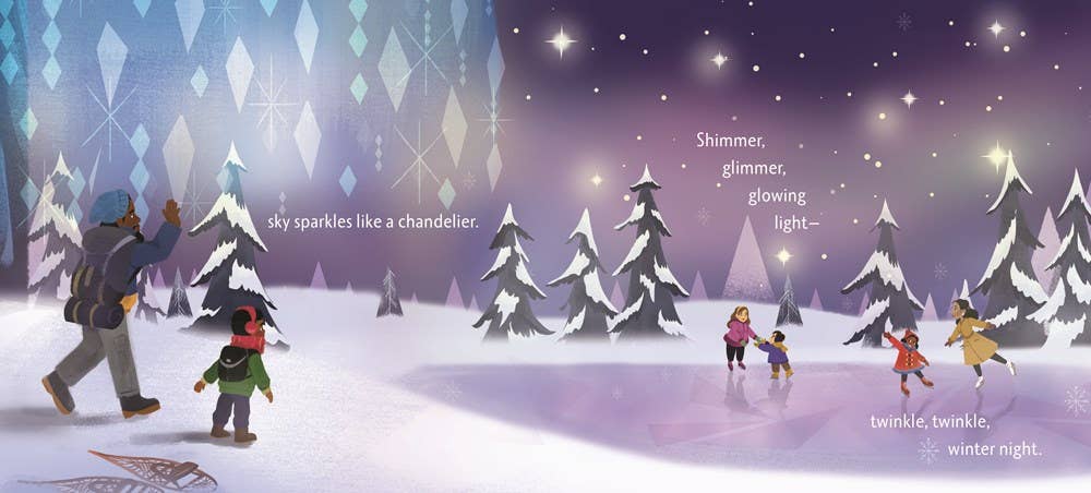 Twinkle, Twinkle, Winter Night Hardback Book
