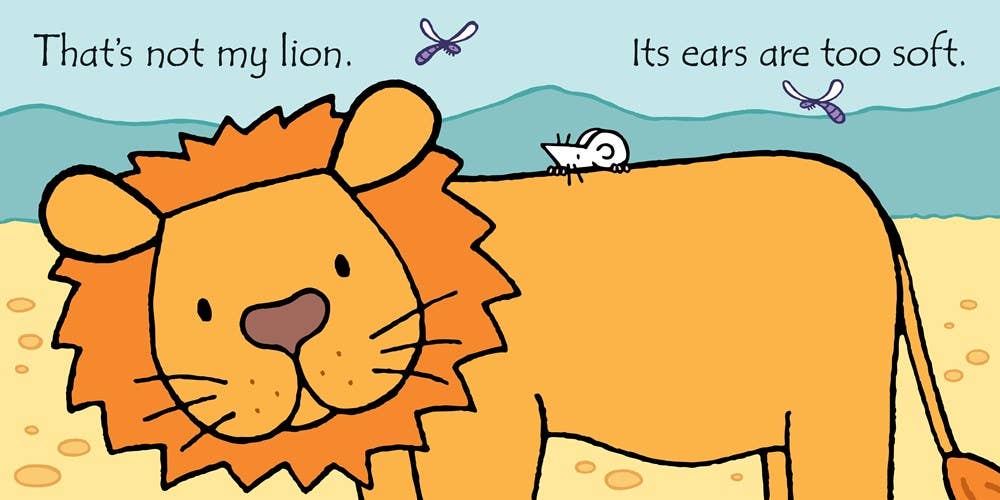 That's Not My Lion Board Book