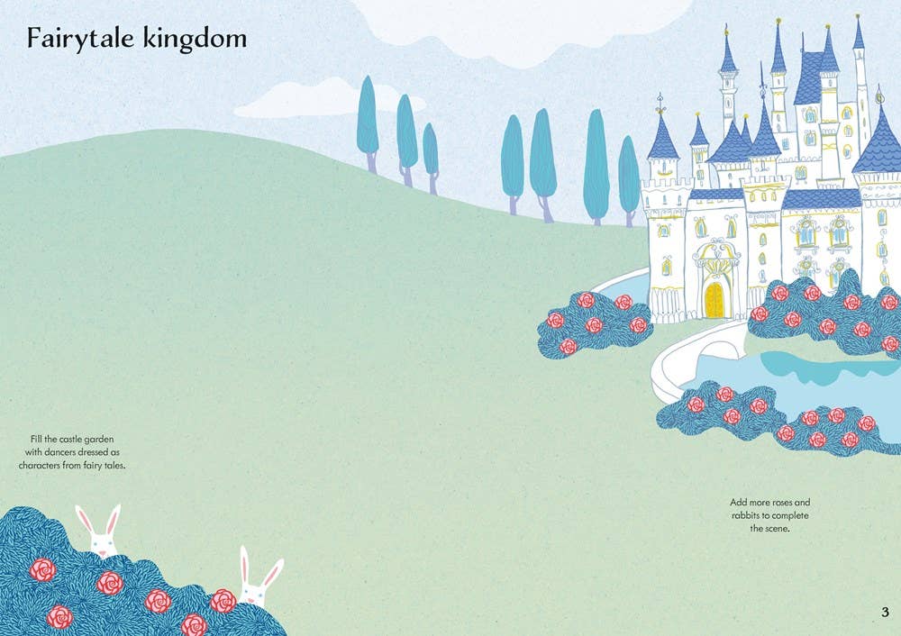 Little First Stickers Ballet Activity Book