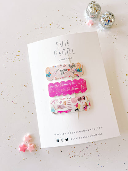 Hi, I’m The Problem It’s Me Snap Clip Set