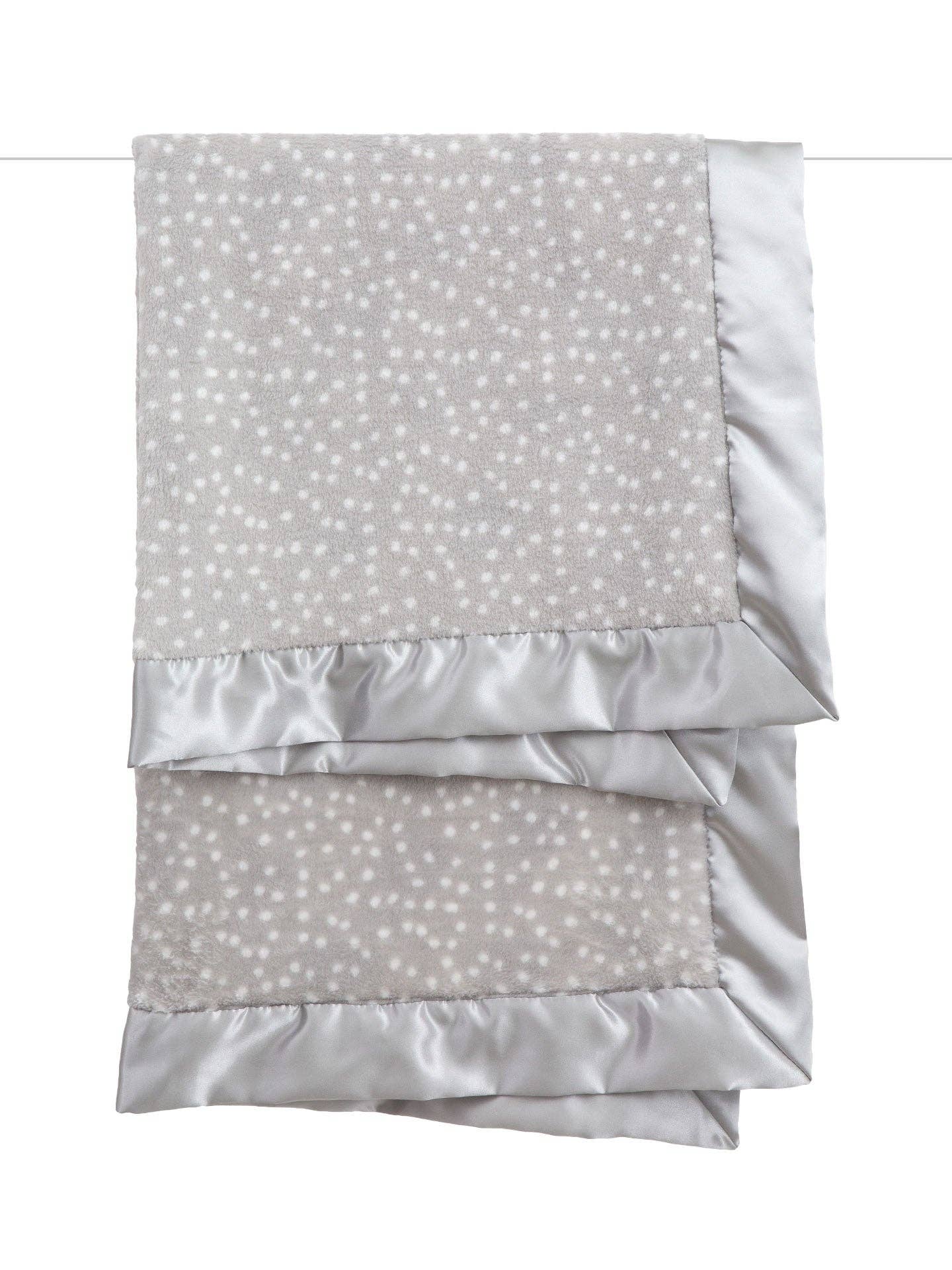 Powder Plush™ Reversible Deluxe Dot Blanket