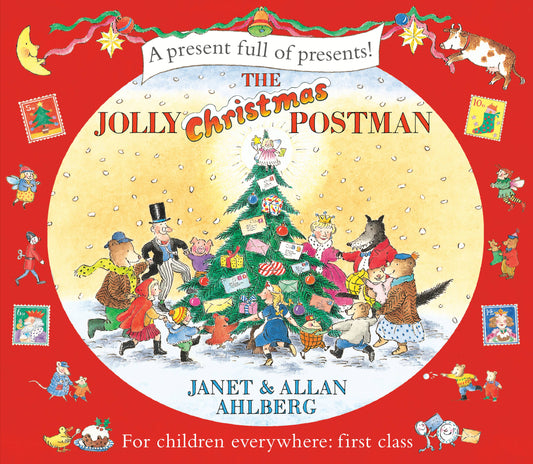 The Jolly Christmas Postman Hardback Book