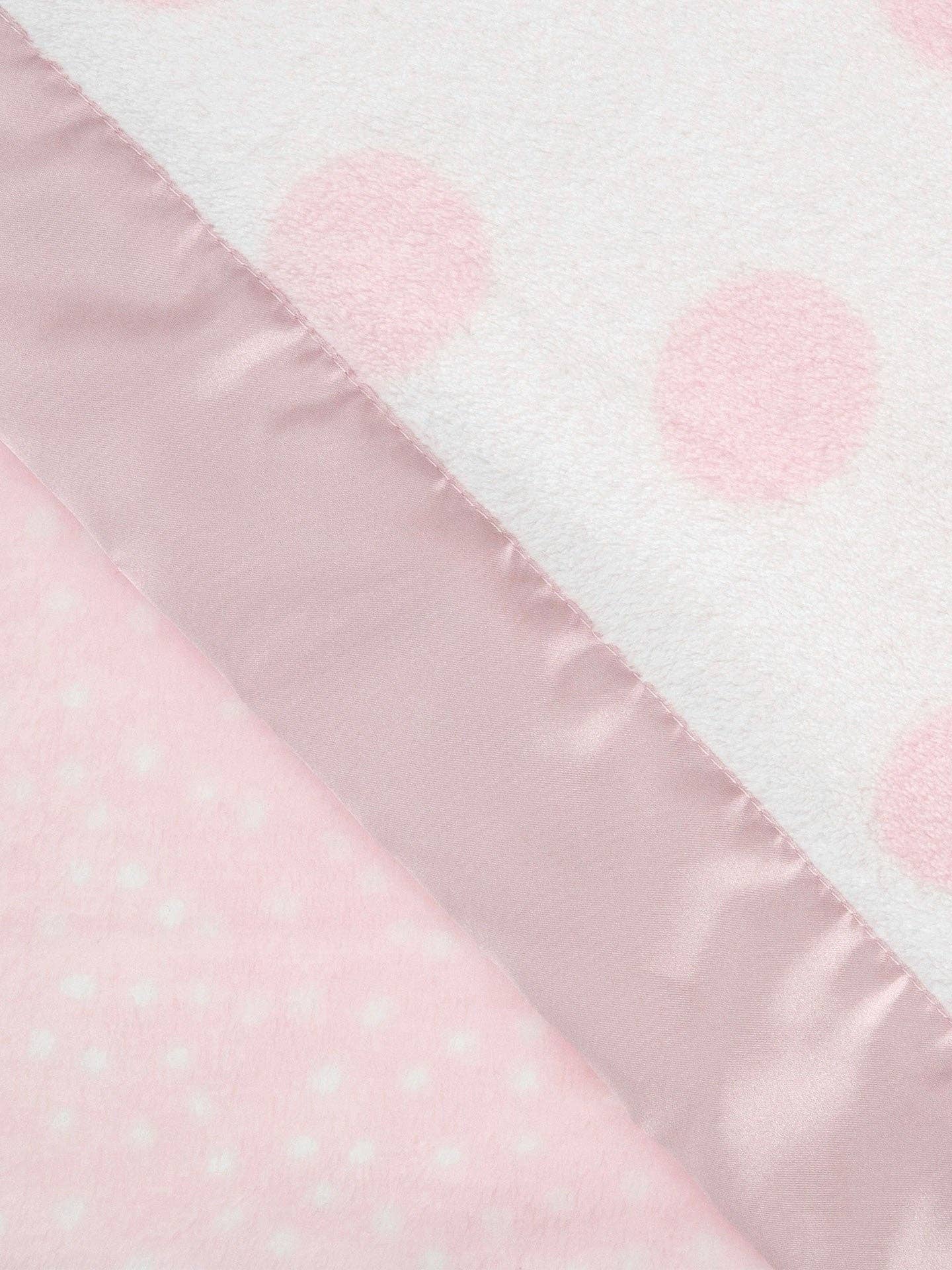 Powder Plush™ Reversible Deluxe Dot Blanket
