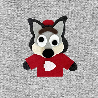 Crazy Wolf Sweatshirt
