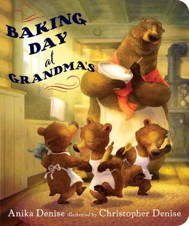 Baking Day at Grandma's Board Book